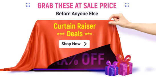cutain raiser deals flipkart