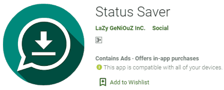 status saver for whatsapp video status