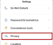 oppo app hide privacy option