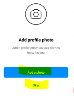 add profile photo