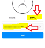 email id signup